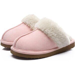 Women's Fuzzy Memory Foam Slippers Fluffy Winter House Shoes Indoor and Outdoor